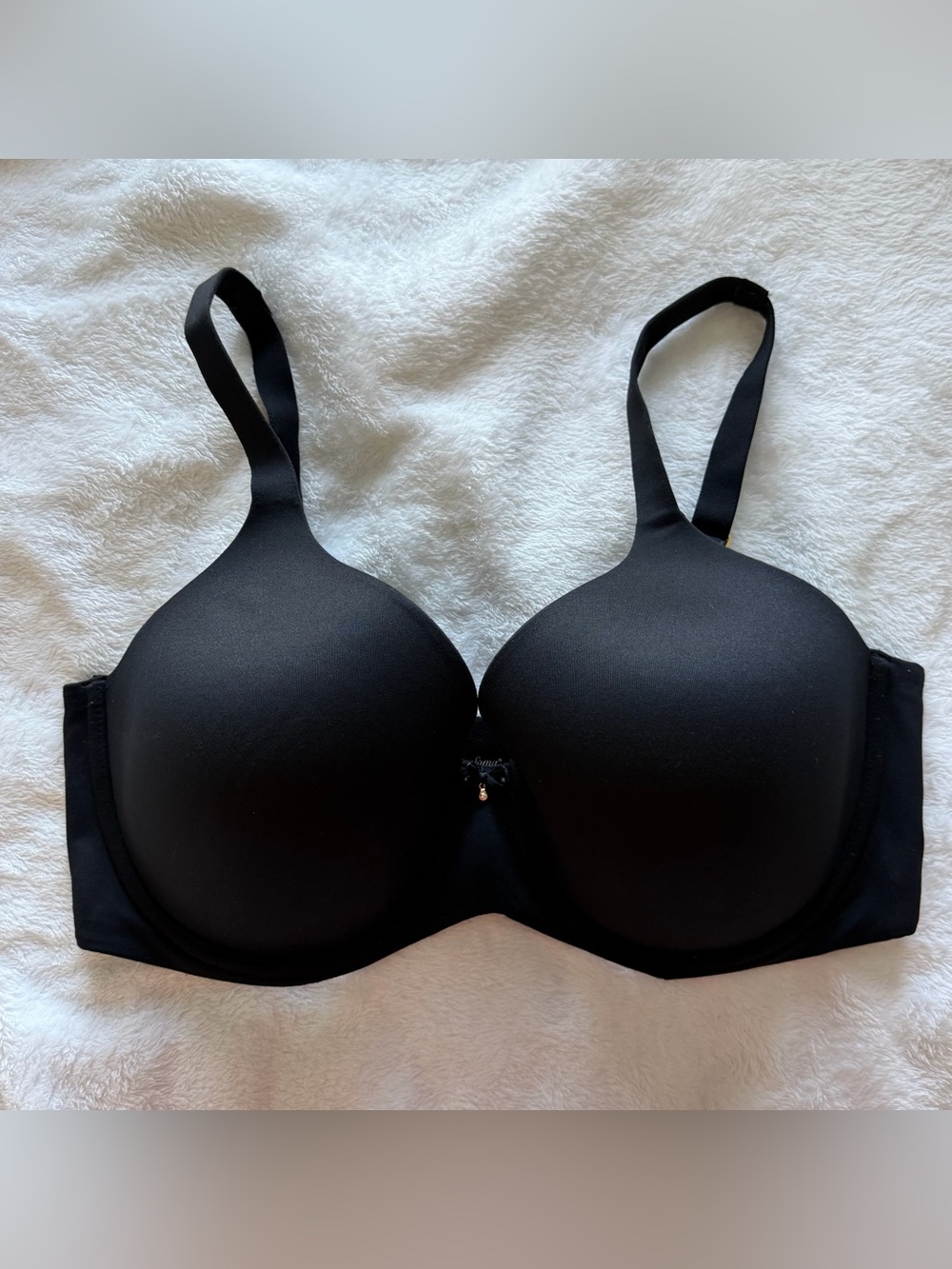 Soma Embraceable Perfect Coverage Black Bra 38DD